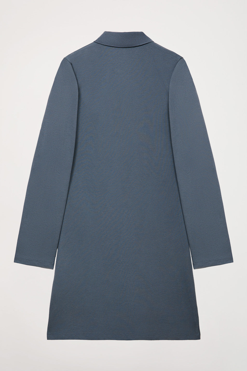 Vestido polero piqué azul denim con bordado Rigby Go - Image 11