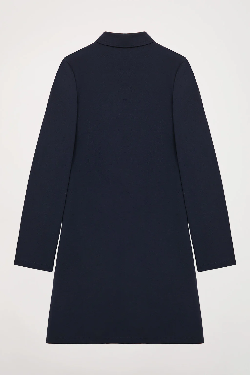 Vestido polero piqué azul marino con bordado Rigby Go - Image 10