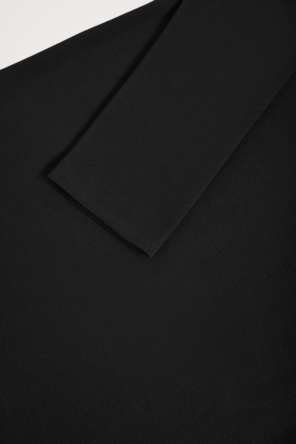 Vestido polero piqué negro con bordado Rigby Go - Image 9