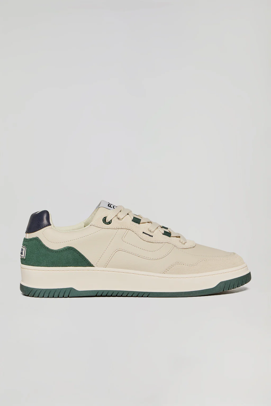Zapatilla casual Cornell de piel sintética verde para hombre con detalles en contraste Polo Club - Image 6