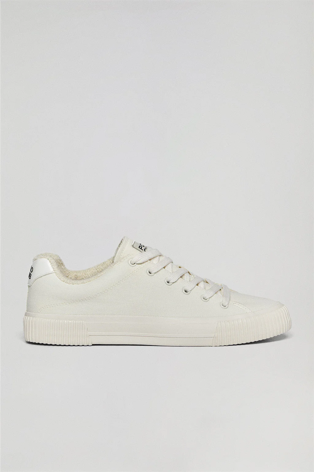 Zapatilla Habana de lona blanca para hombre con detalles Polo Club - Image 5
