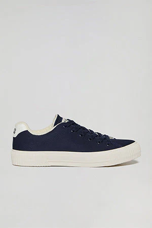 Zapatilla Habana de lona azul marino para mujer con detalles Polo Club - Image 6