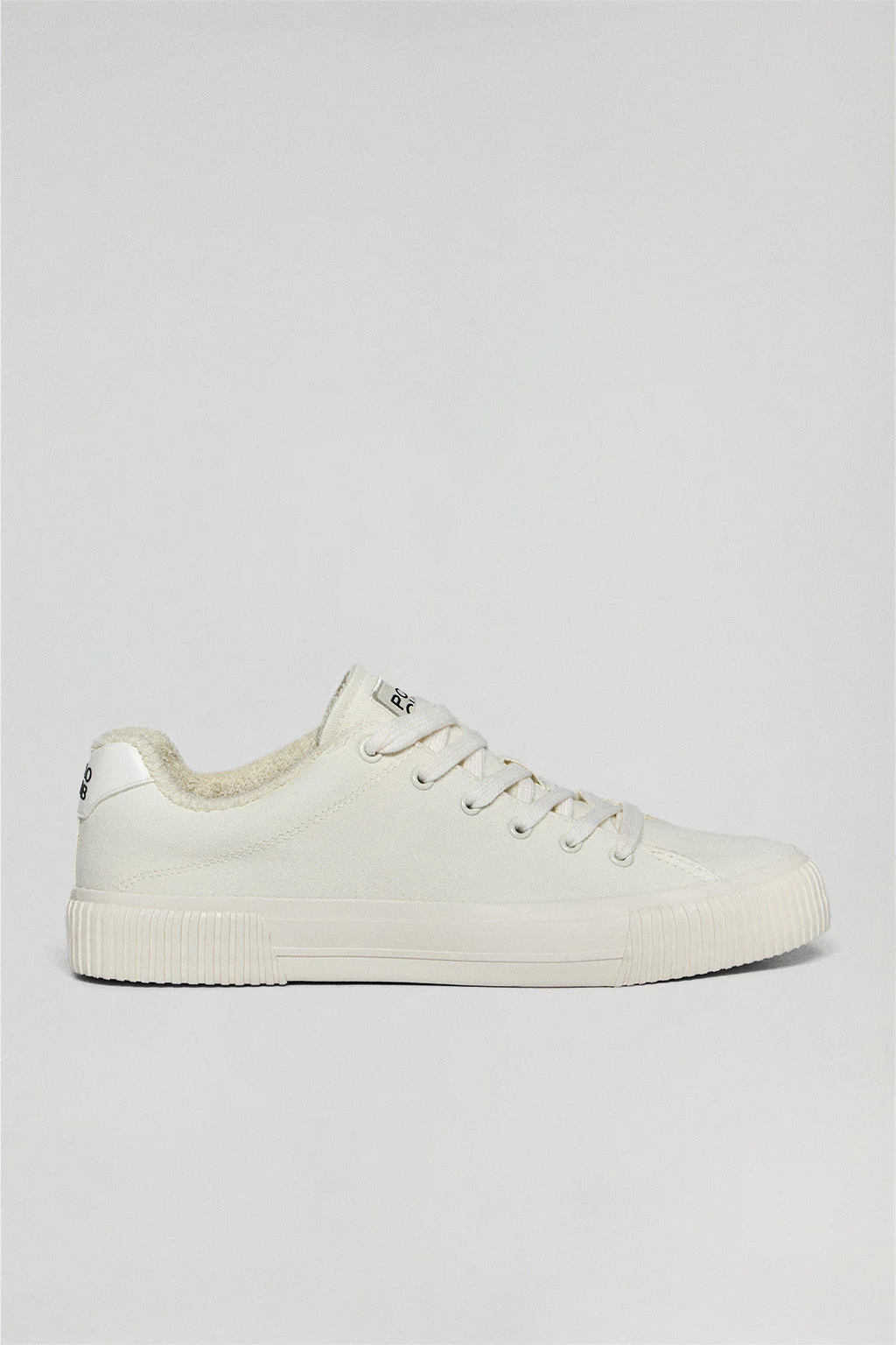Zapatilla Habana de lona blanca para mujer con detalles Polo Club - Image 5