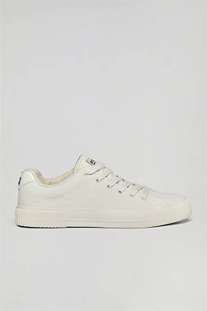 Zapatilla Habana de lona blanca para mujer con detalles Polo Club - Image 6
