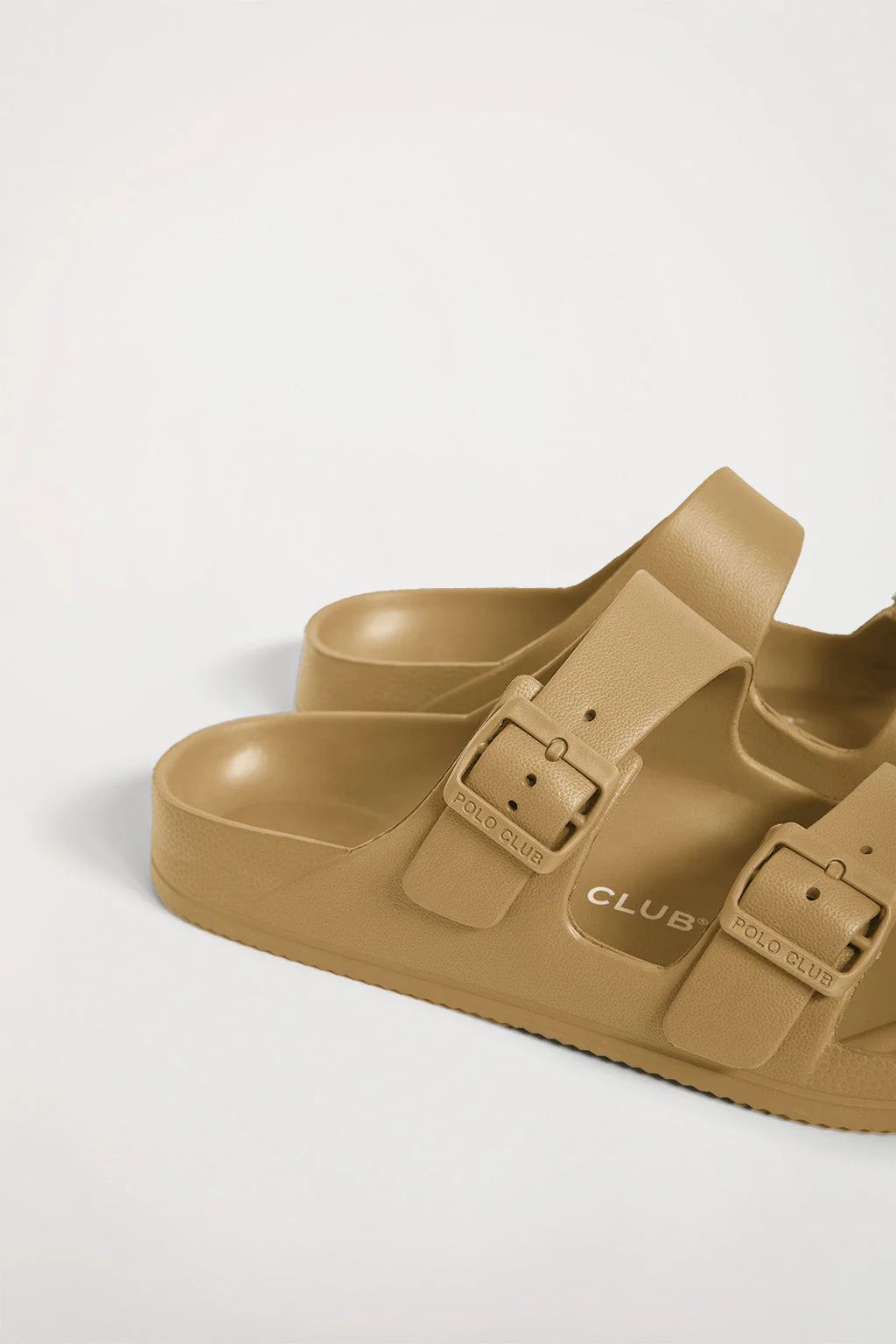 Chancla bio camel para hombre con hebillas - Image 2